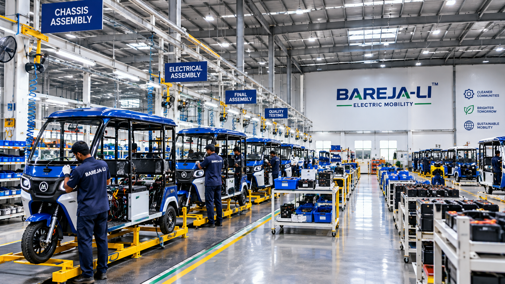 Bareja assembly