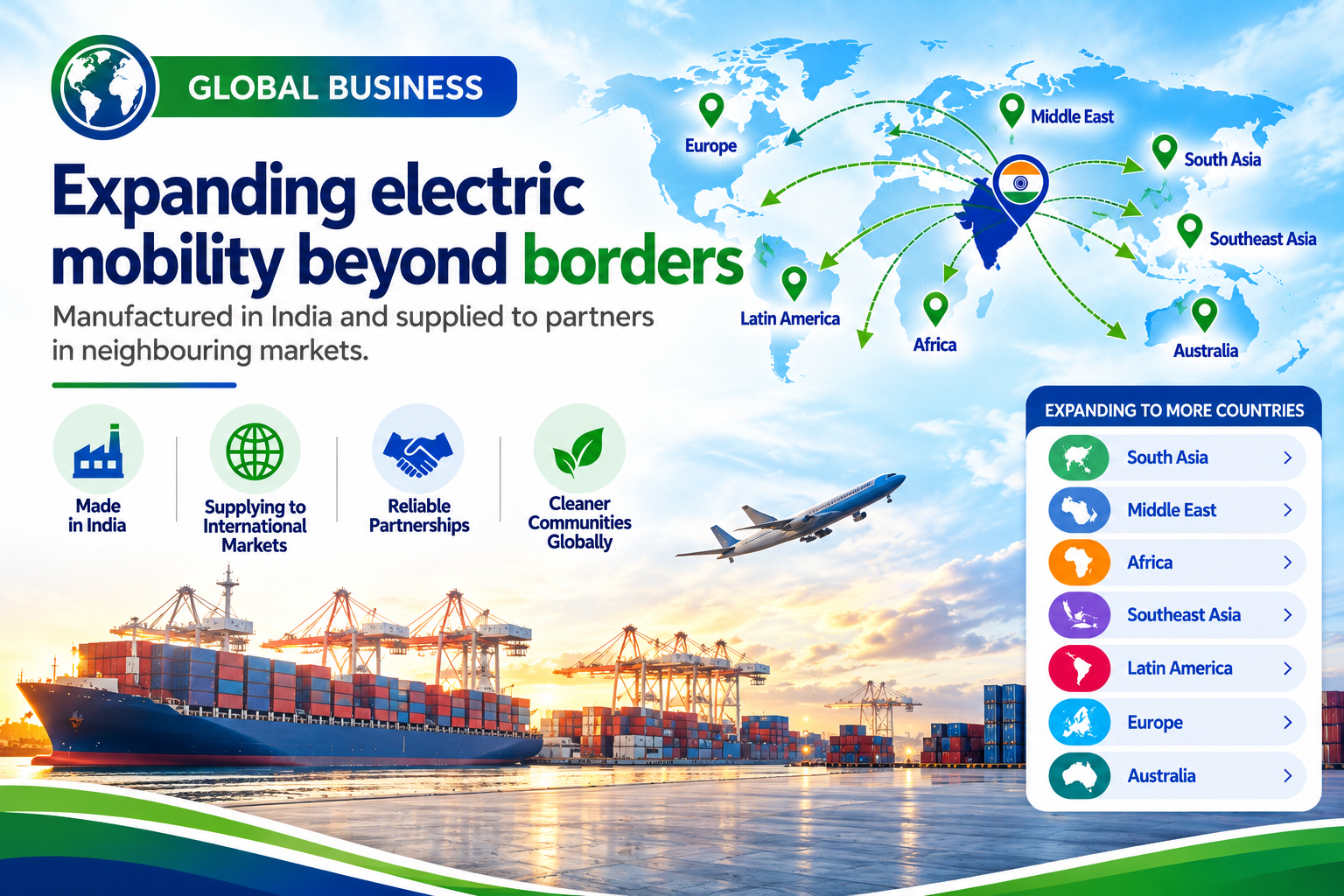 Bareja global business map