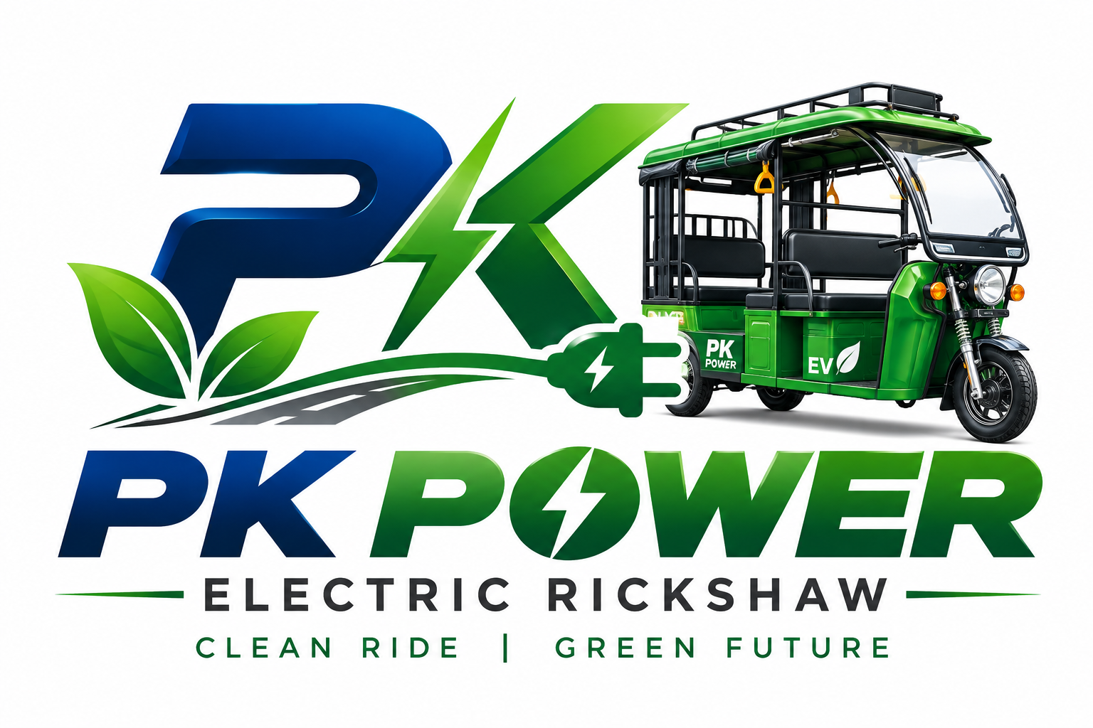 P K POWERS logo