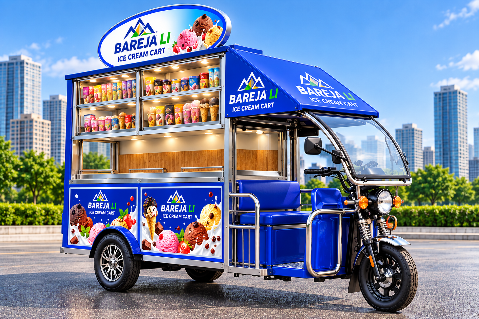 Ice Cream Cart electric vehicle