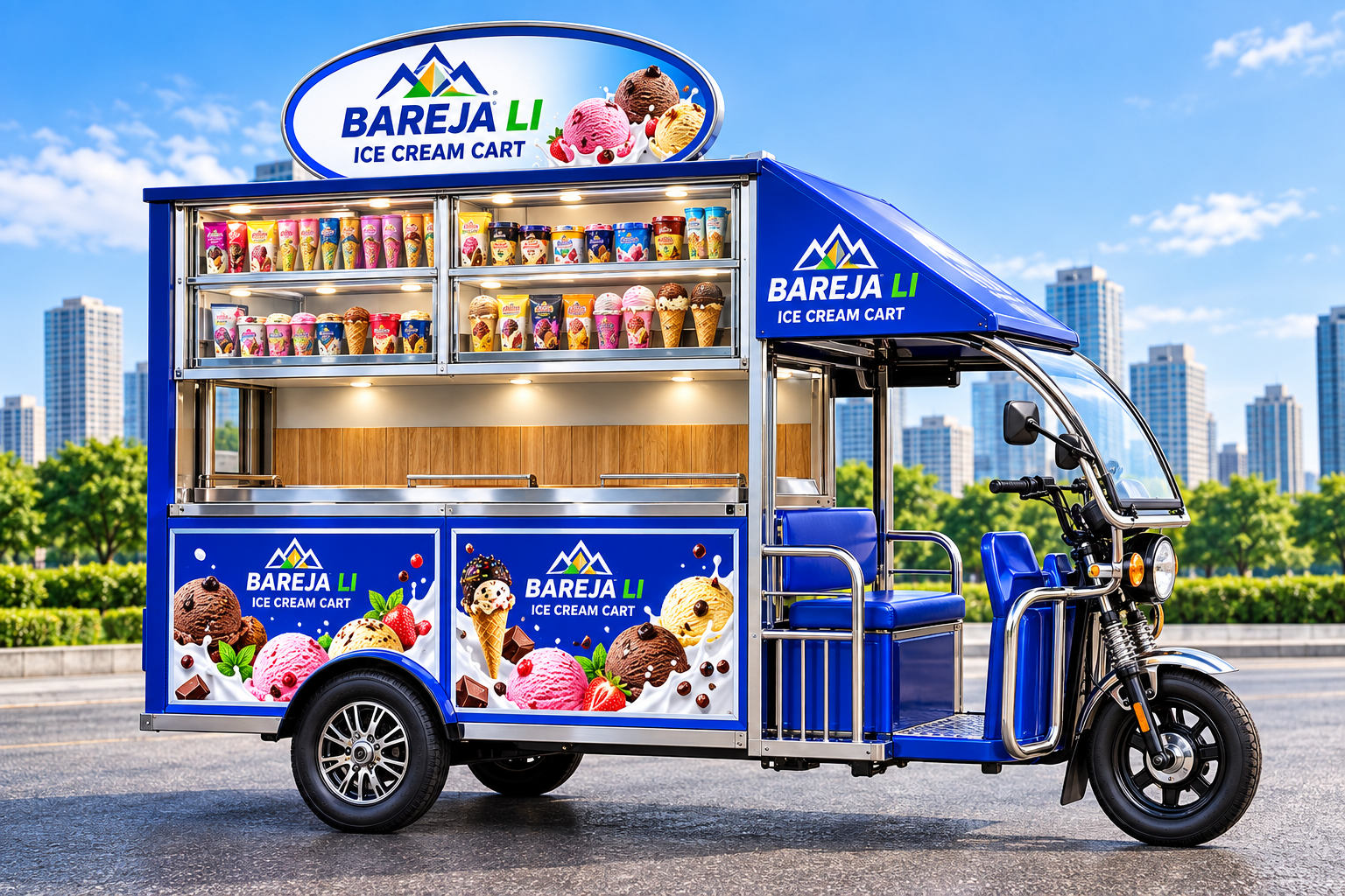 Ice Cream Cart electric vehicle