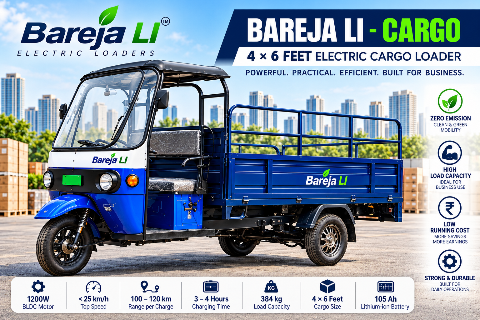 Bareja - LI Cargo electric vehicle